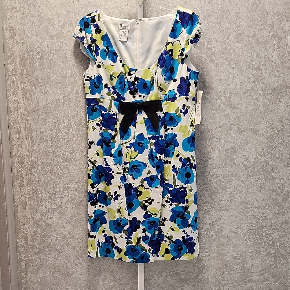 NWT Maggy L Floral Dress - Size 14